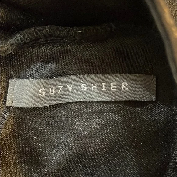 Suzy Sheer Black and Gold Embellished Sequin Cocktail Dress Size Small - Picture 8 of 10